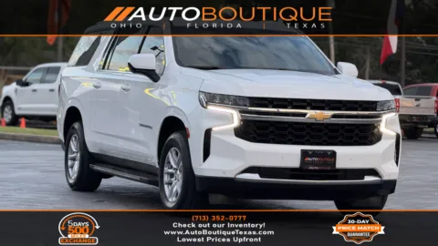 White 2023 Chevrolet Suburban LS for sale in Alvin, TX