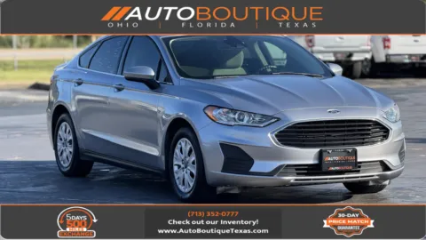 Silver 2020 Ford Fusion S for sale in Alvin, TX