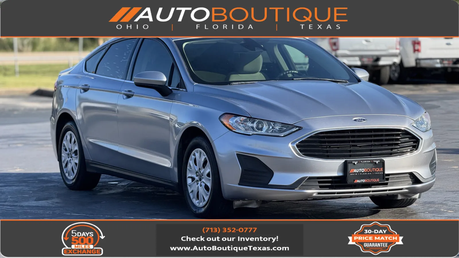 2020 Ford Fusion S for sale in Alvin, TX