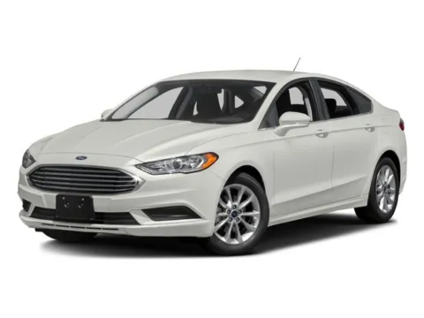 Gray 2017 FORD FUSION SE for sale in Alvin, TX