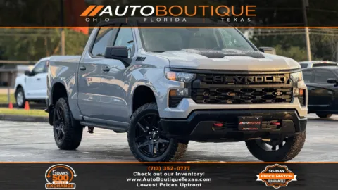 Gray 2024 Chevrolet Silverado 1500 Custom Trail Boss for sale in Alvin, TX