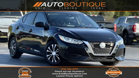 Black 2020 Nissan Sentra S for sale in Alvin, TX