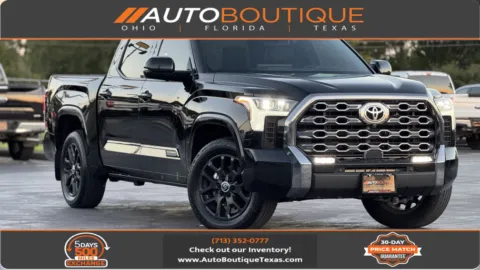 Black 2024 Toyota Tundra Platinum for sale in Alvin, TX