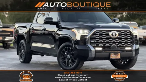 Black 2024 Toyota Tundra Platinum for sale in Alvin, TX