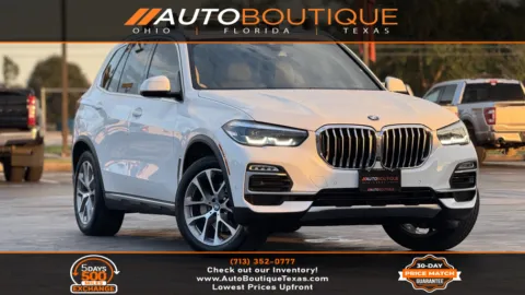 White 2019 BMW X5 xDrive40i for sale in Alvin, TX