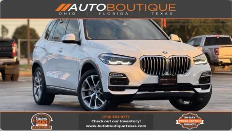 White 2019 BMW X5 xDrive40i for sale in Alvin, TX