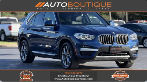 Blue 2020 BMW X3 sDrive30i for sale in Alvin, TX