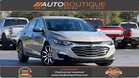 Gray 2022 Chevrolet Malibu RS for sale in Alvin, TX
