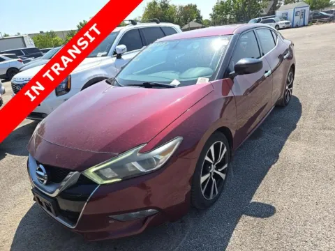 Red 2017 Nissan Maxima S for sale in Alvin, TX