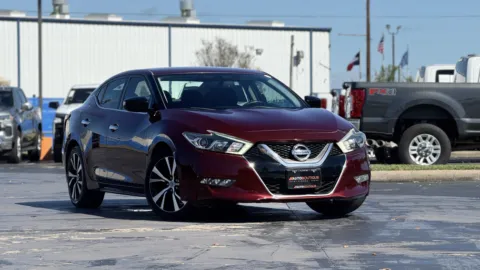 Red 2017 Nissan Maxima S for sale in Alvin, TX