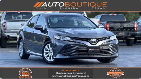 Brown 2018 Toyota Camry LE for sale in Alvin, TX