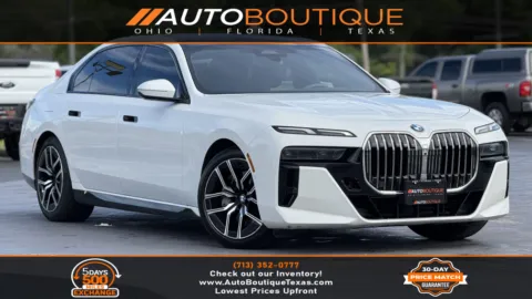White 2025 BMW 7 Series 740i for sale in Alvin, TX