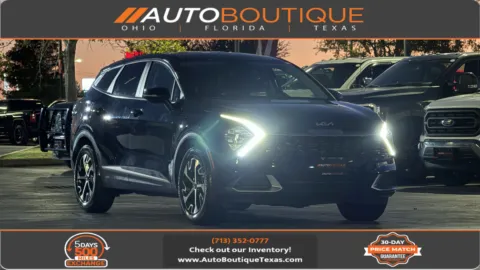 Black 2023 Kia Sportage EX for sale in Alvin, TX