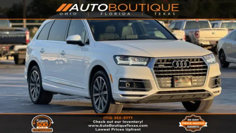 White 2018 Audi Q7 Premium Plus for sale in Alvin, TX