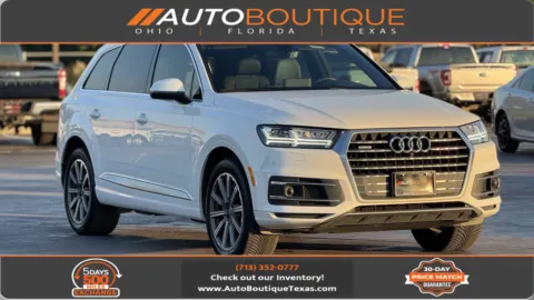 White 2018 Audi Q7 Premium Plus for sale in Alvin, TX