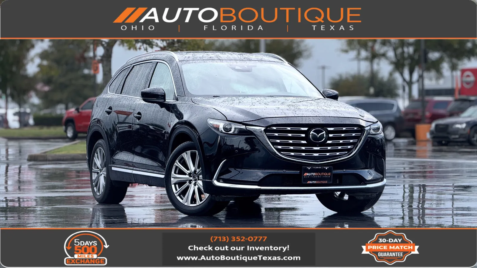 Black 2023 Mazda CX-9 Signature for sale in Alvin, TX