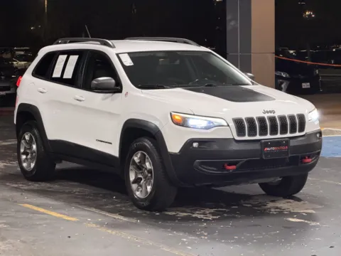 White 2019 Jeep Cherokee Trailhawk for sale in Alvin, TX