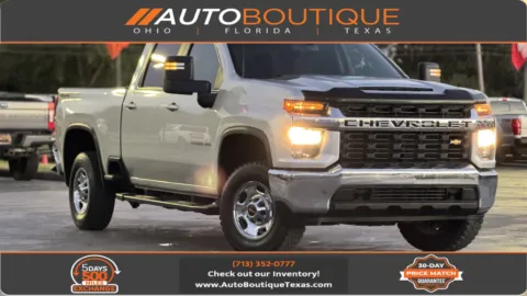Silver 2021 Chevrolet Silverado 2500HD LT for sale in Alvin, TX