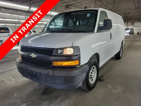 White 2021 Chevrolet Express Cargo Van 2500 for sale in Alvin, TX