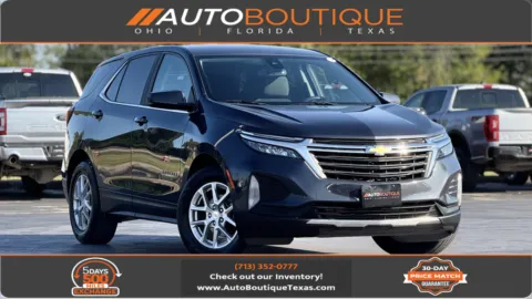 Gray 2022 Chevrolet Equinox LT for sale in Alvin, TX