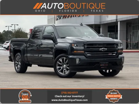 Gray 2017 CHEVROLET SILVERADO LT for sale in Alvin, TX