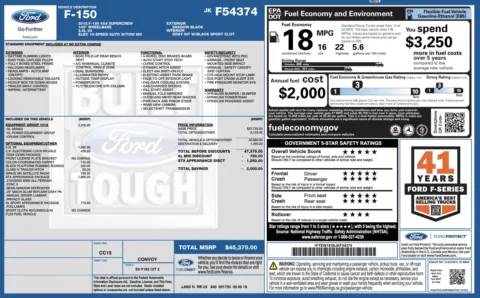 Photos of 2018 Ford F-150 XL for sale in Alvin, TX at Auto Boutique Texas