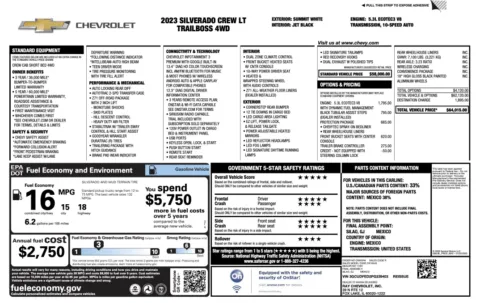 Photos of 2023 Chevrolet Silverado 1500 LT Trail Boss for sale in Alvin, TX at Auto Boutique Texas