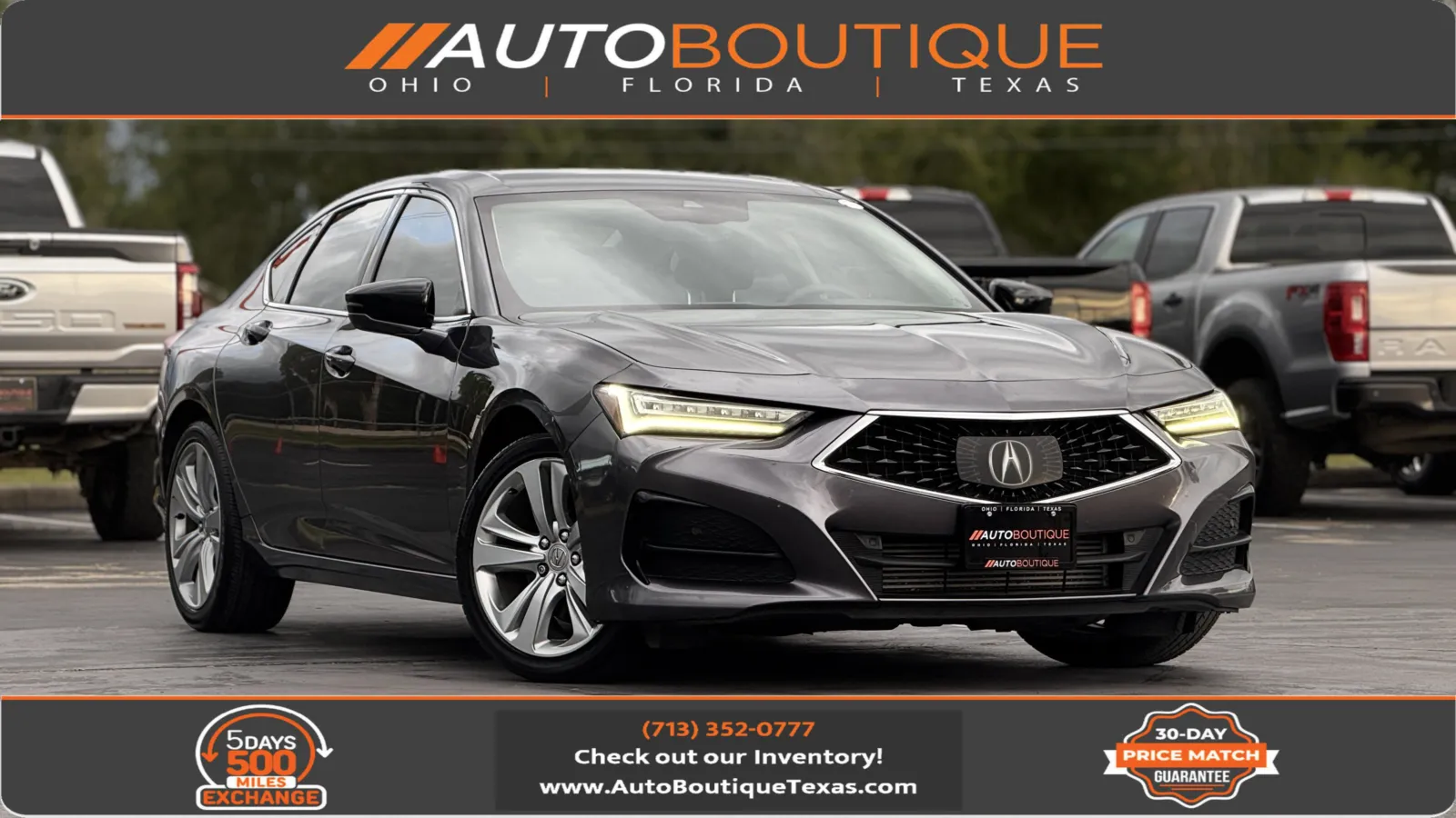 2021 Acura TLX w Technology Package for sale in Alvin, TX