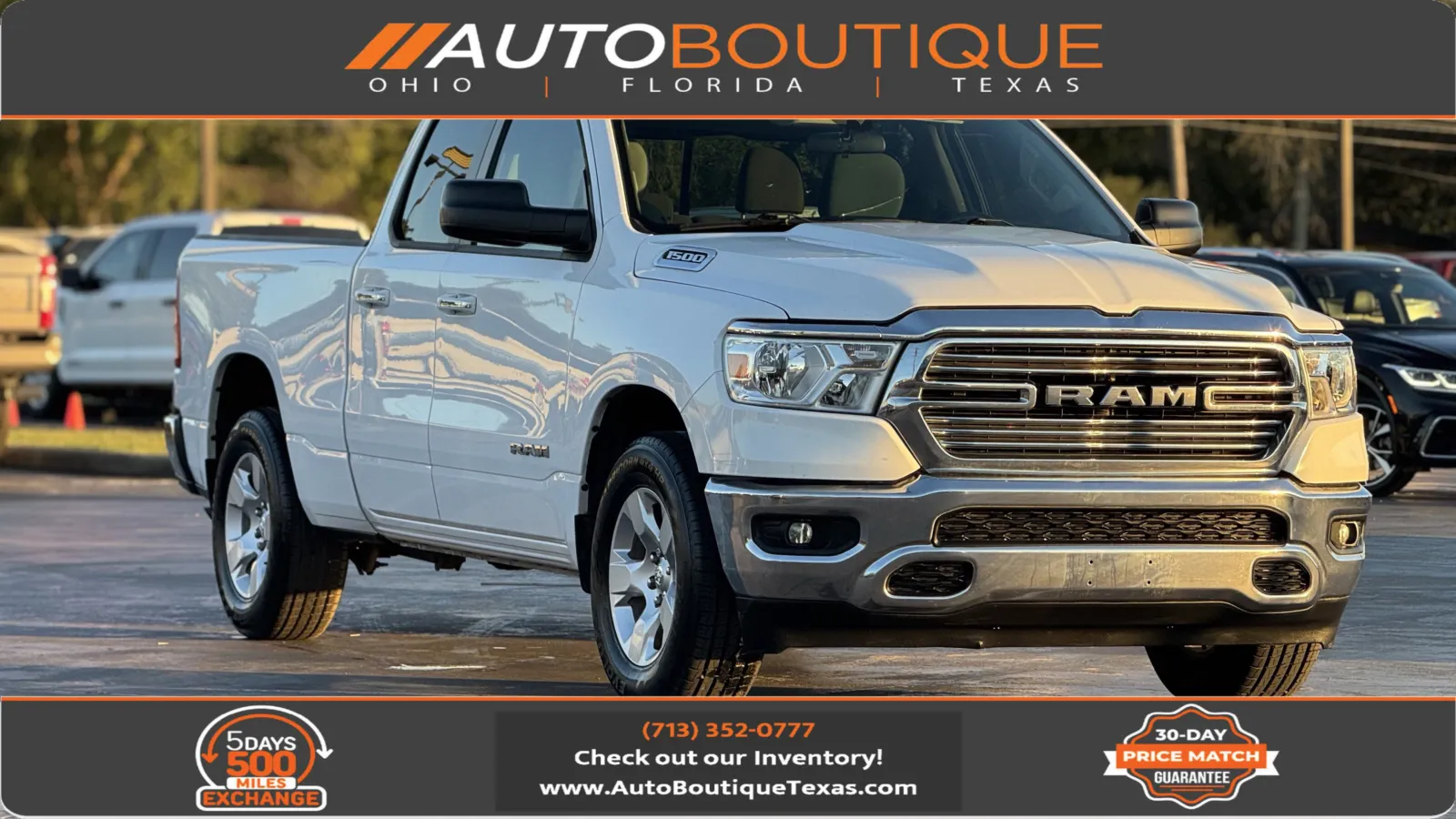 White 2020 Ram 1500 Lone Star for sale in Alvin, TX