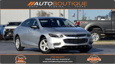 Silver 2018 Chevrolet Malibu LS for sale in Alvin, TX