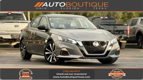 Gray 2022 Nissan Altima 2.5 SR for sale in Alvin, TX