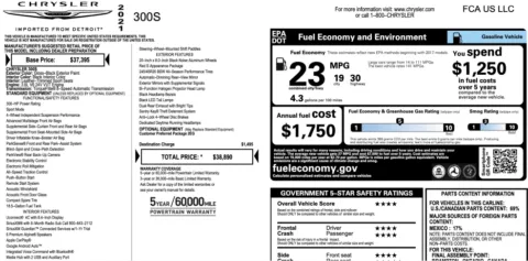 Photos of 2021 Chrysler 300 S for sale in Alvin, TX at Auto Boutique Texas