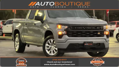 Gray 2024 Chevrolet Silverado 1500 Custom for sale in Alvin, TX