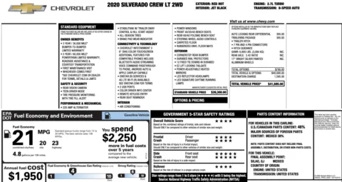 Photos of 2020 Chevrolet Silverado 1500 LT for sale in Alvin, TX at Auto Boutique Texas