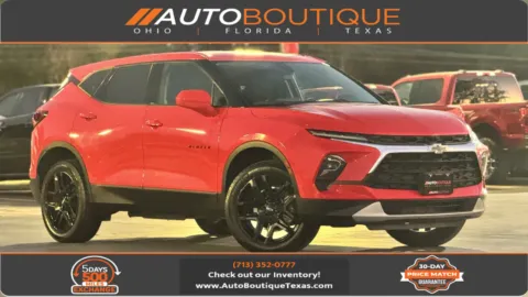 Red 2023 Chevrolet Blazer LT for sale in Alvin, TX