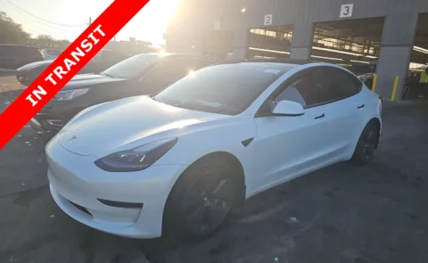 White 2021 Tesla Model 3 Standard Range Plus for sale in Alvin, TX