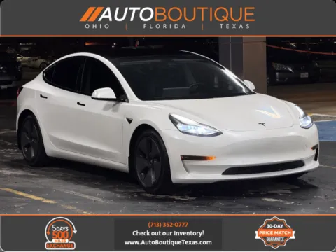 White 2021 Tesla Model 3 Standard Range Plus for sale in Alvin, TX