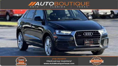 Black 2017 Audi Q3 Premium for sale in Alvin, TX