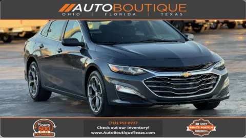 Gray 2020 Chevrolet Malibu LT for sale in Alvin, TX