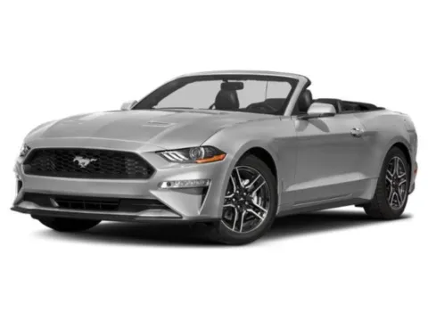 Silver 2021 Ford Mustang EcoBoost Premium for sale in Alvin, TX