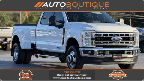 White 2024 Ford Super Duty F-350 DRW XLT for sale in Alvin, TX