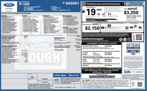 Photos of 2021 Ford F-150 King Ranch for sale in Alvin, TX at Auto Boutique Texas