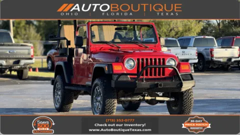 Red 2006 JEEP WRANGLER / Unlimited LWB for sale in Alvin, TX