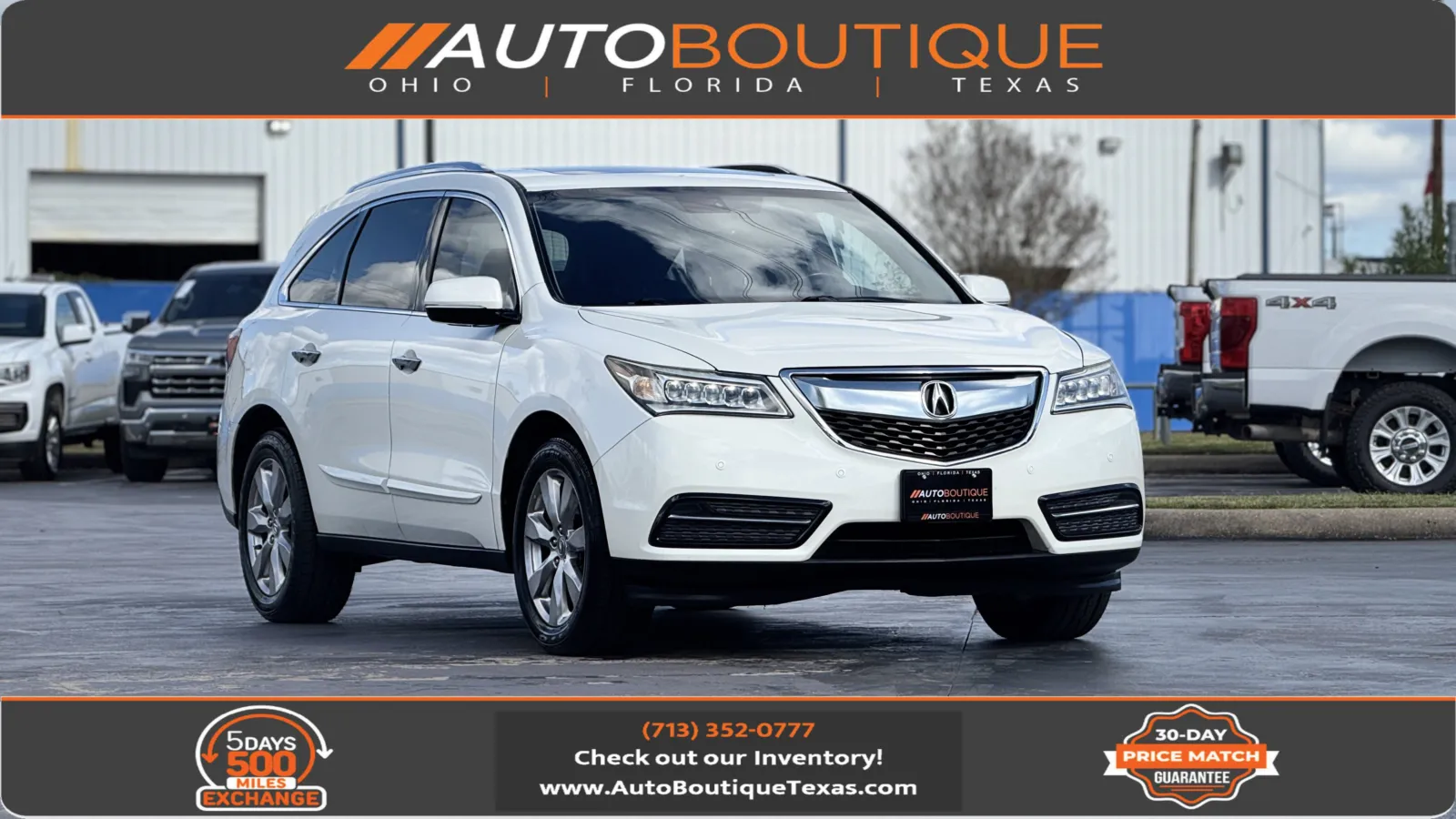 Black 2014 Acura MDX Advance Entertainment Pkg for sale in Alvin, TX