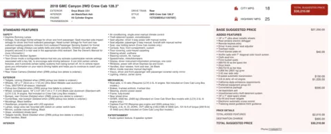 Photos of 2018 GMC Canyon 2WD for sale in Alvin, TX at Auto Boutique Texas