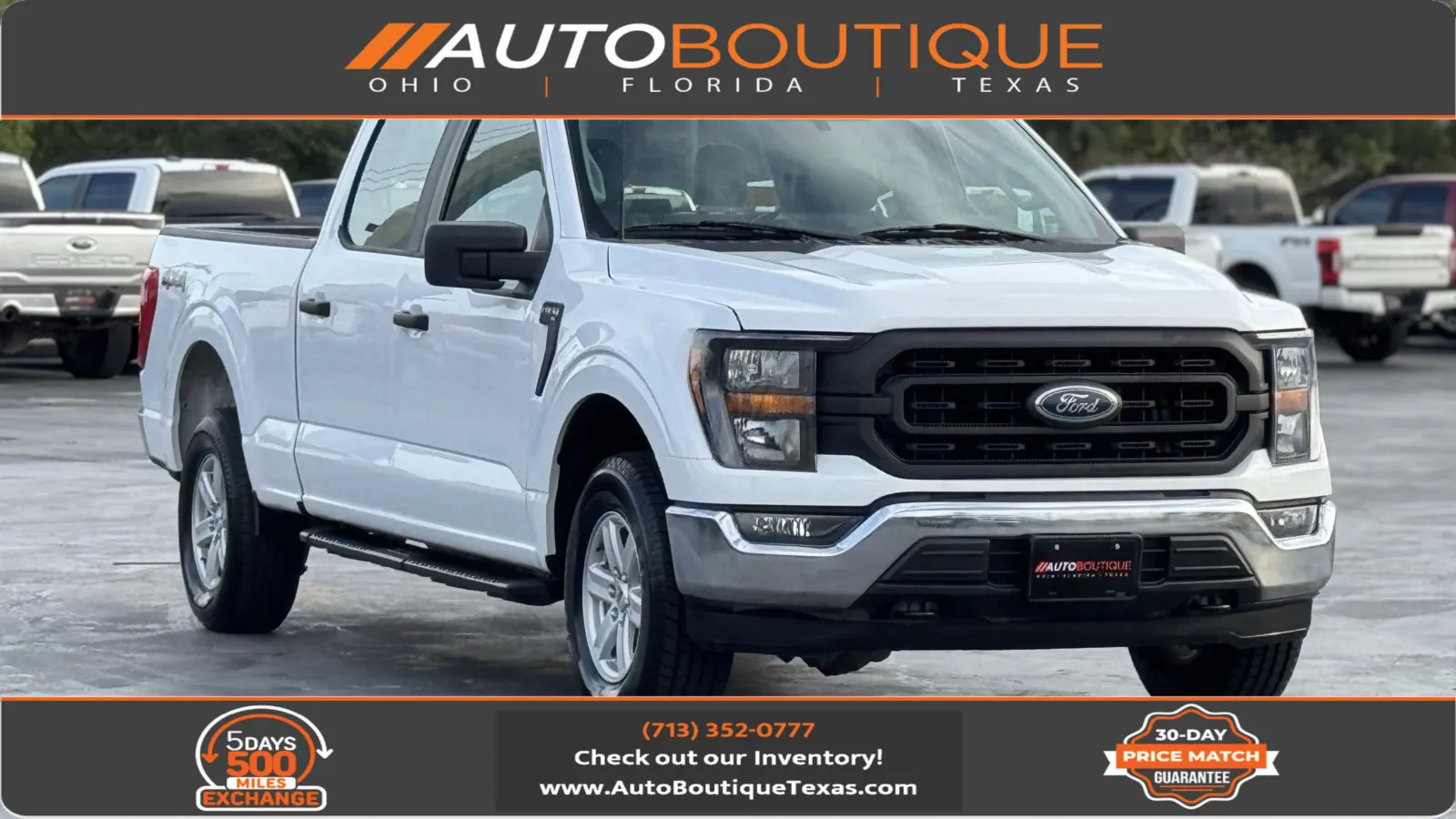 White 2023 Ford F-150 LARIAT for sale in Alvin, TX