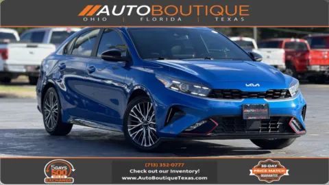 Blue 2022 Kia Forte GT-Line for sale in Alvin, TX