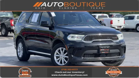 Black 2023 Dodge Durango SXT Launch Edition for sale in Alvin, TX