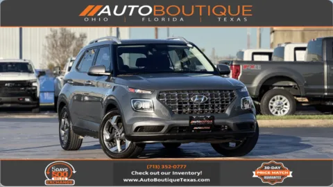 Gray 2023 Hyundai Venue SEL for sale in Alvin, TX