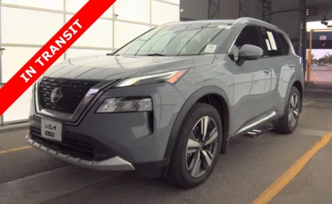 Gray 2022 Nissan Rogue Platinum for sale in Alvin, TX